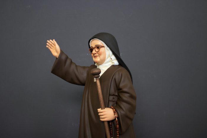 彩绘木雕-露西亚修女（Sister Lucia）-多尺寸 - 图片 2