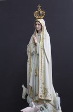 彩绘木雕-蓬塔法蒂玛圣母（Our Lady of Fatima of Ponta）-多尺寸 - 图片 3