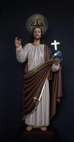 彩绘木雕-救世主基督（Christ the Savior）-多尺寸 - 图片 3