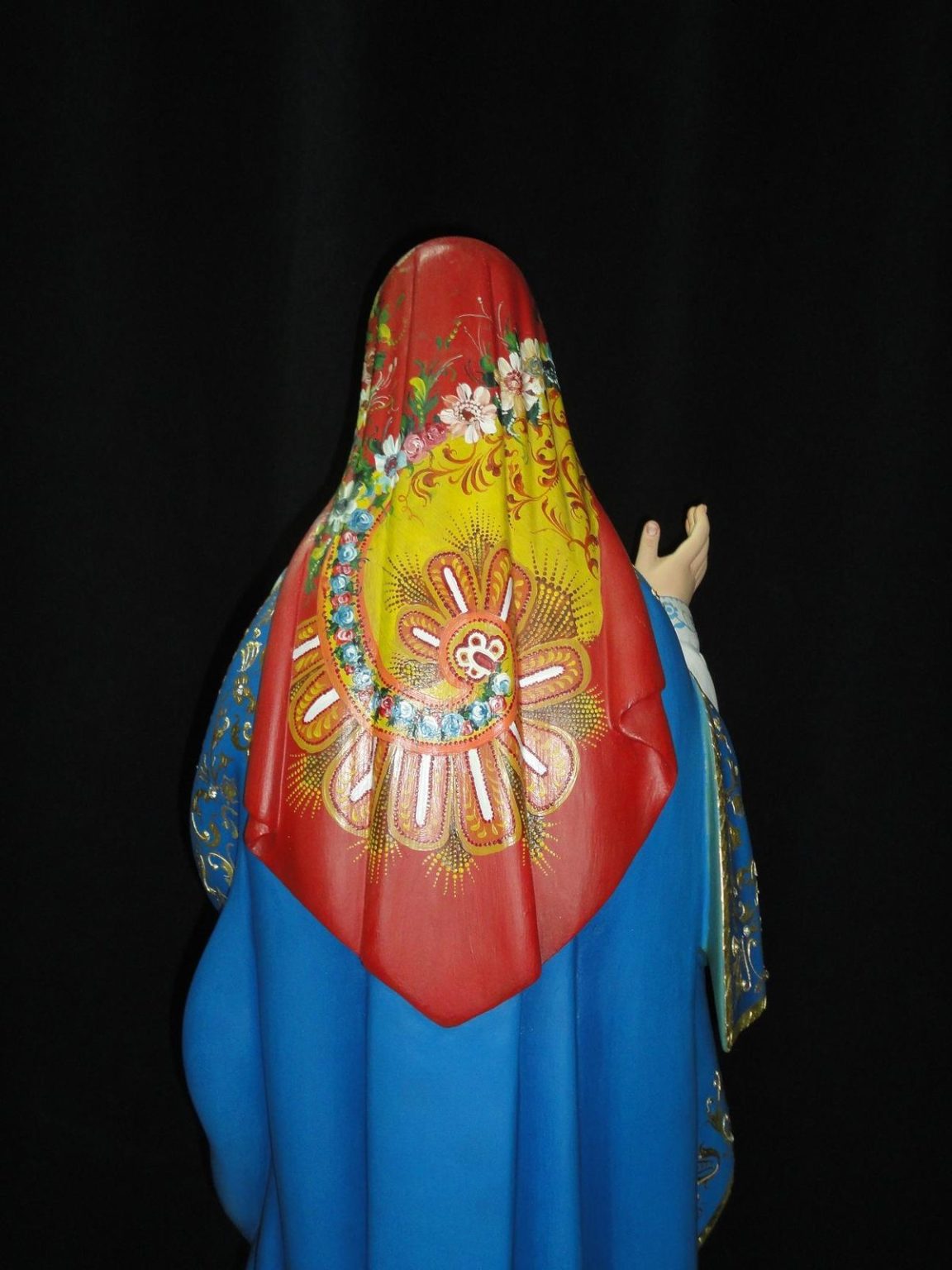 彩绘木雕-米尼奥圣母（Our Lady of Minho）-多尺寸