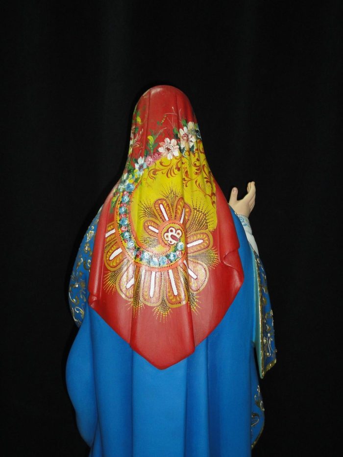 彩绘木雕-米尼奥圣母（Our Lady of Minho）-多尺寸 - 图片 3