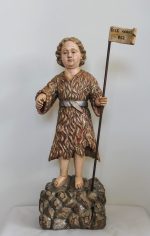 彩绘木雕-圣若翰洗者（St. John the Baptist）-多尺寸 - 图片 4