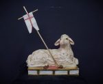 彩绘木雕-逾越羔羊（Paschal Lamb）-多尺寸 - 图片 2