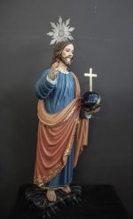 彩绘木雕-救世主基督（Christ the Savior）-多尺寸 - 图片 2