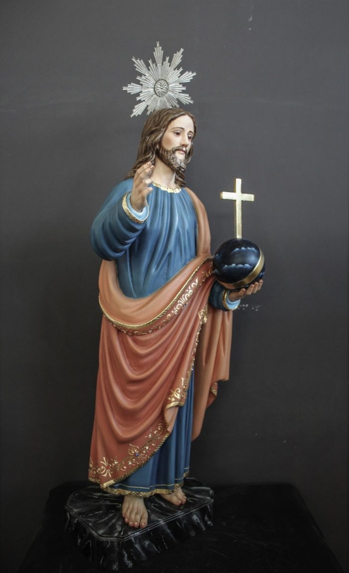 彩绘木雕-救世主基督（Christ the Savior）-多尺寸 - 图片 2