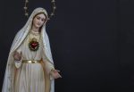 彩绘木雕-圣母圣心（Sacred Heart of Mary）-多尺寸 - 图片 3