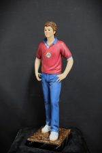 彩绘木雕-圣卡洛·阿库蒂斯（Blessed Carlo Acutis）-多尺寸 - 图片 2