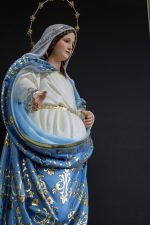 彩绘木雕-圣母玛利亚（Virgin Mary）-多尺寸 - 图片 2