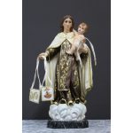 彩绘木雕-圣母·加尔默罗山（Our Lady of Mount Carmel）-多尺寸