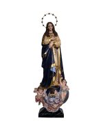 彩绘木雕-圣母无染原罪（Our Lady of the Conception）-多尺寸