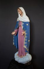 彩绘木雕-泪之圣母（Our Lady of Tears）-多尺寸 - 图片 3