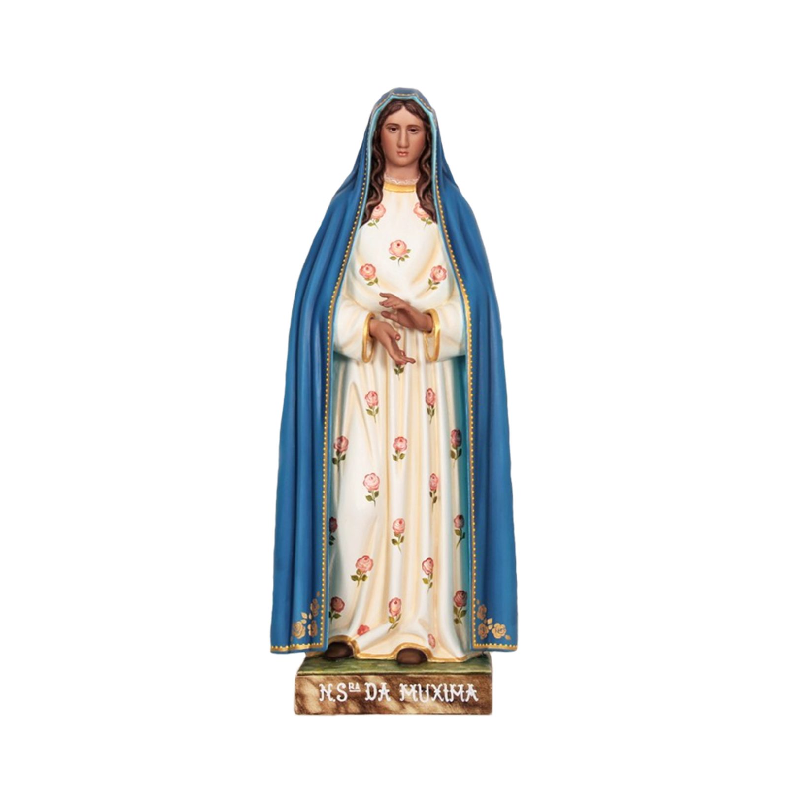 IC02STP172 彩绘木雕-圣母·穆希马(Our Lady Muxima)-多尺寸 - 图片 1