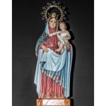 彩绘木雕-圣母·皮拉尔（Our Lady of Pilar）-多尺寸