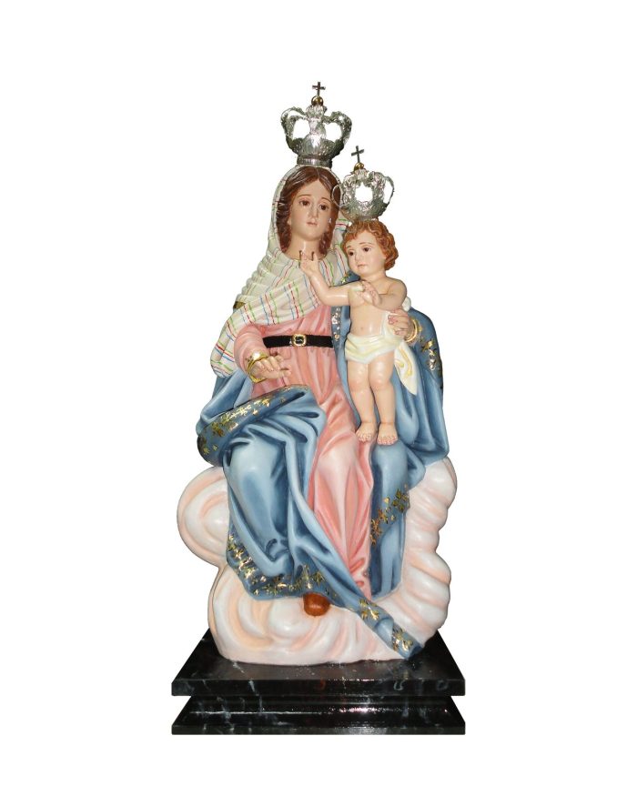彩绘木雕-圣母·疗愈（Our Lady of Remedies）-多尺寸 - 图片 2