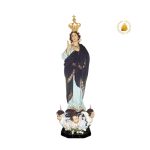 彩绘木雕-圣母·萨梅罗（Our Lady of Sameiro）-多尺寸