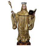 彩绘木雕-圣·玛法达（Saint Mafalda）-多尺寸