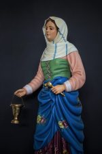 彩绘木雕-圣·圣母玛利亚·头戴冠冕（Saint Mary of the Head）-多尺寸 - 图片 2