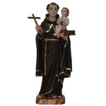 彩绘木雕-圣安多尼（St. Anthony）-多尺寸