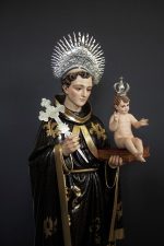 彩绘木雕-圣安多尼（St. Anthony）-多尺寸 - 图片 2