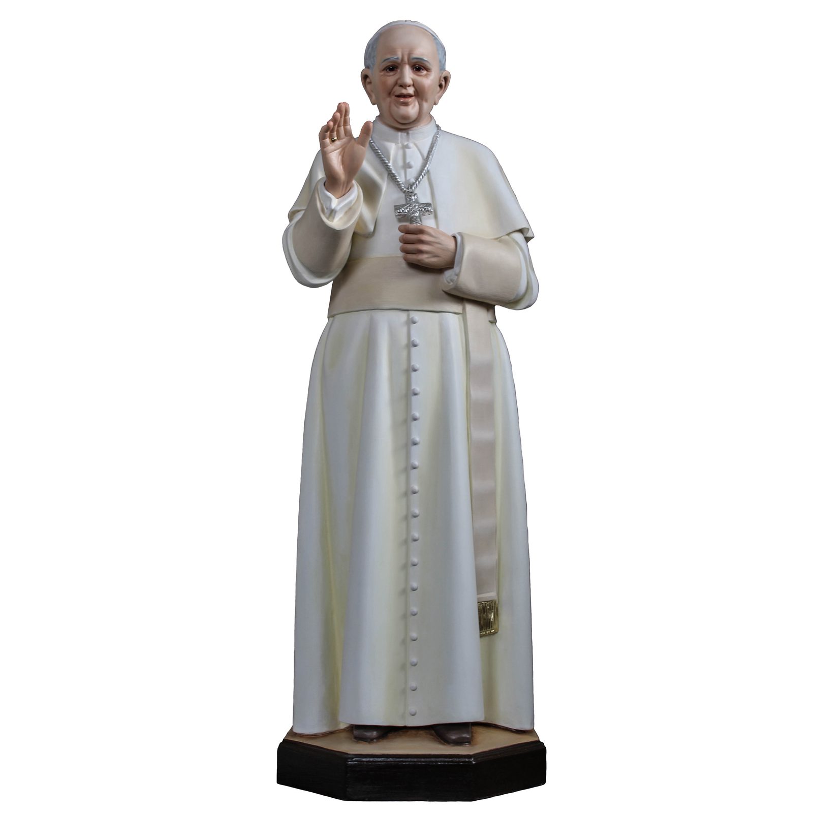 IC02STP548 彩绘木雕-教宗方济各(Pope Francis)-多尺寸 - 图片 1