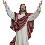 彩绘木雕-复活基督（Resurrected Christ）-多尺寸 - 图片 3