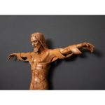 彩绘木雕-复活基督（Resurrected Christ）-多尺寸