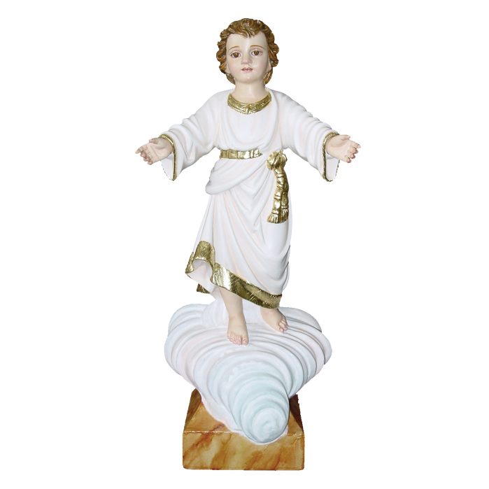 IC02STP657 彩绘木雕-圣婴耶稣(Baby Jesus)-多尺寸 - 图片 1