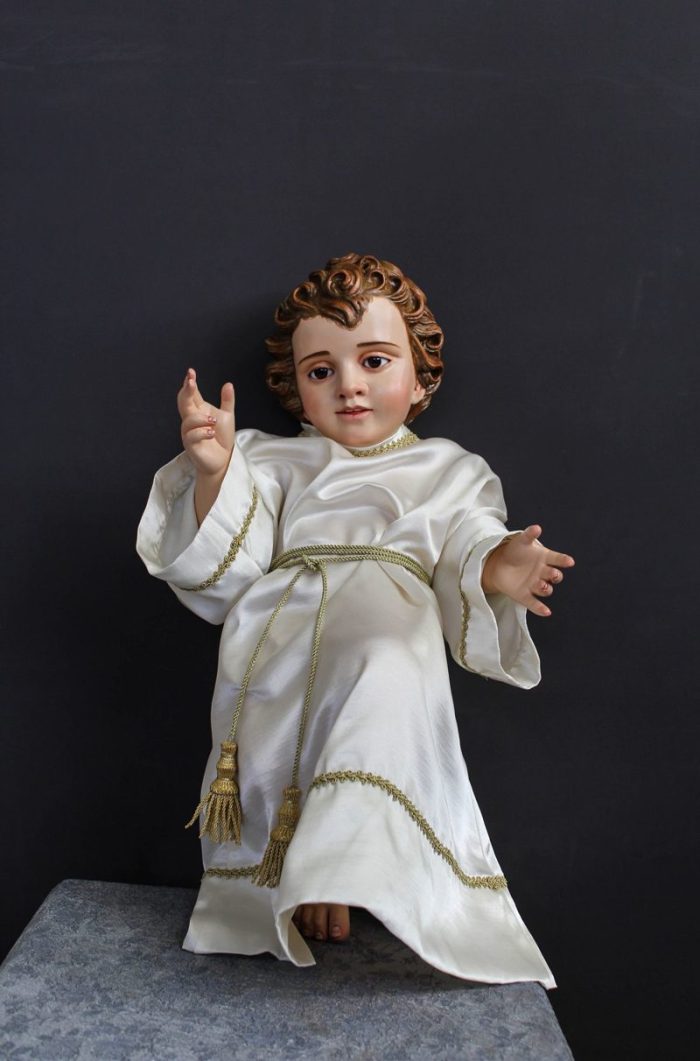 彩绘木雕-圣婴耶稣伯利恒（Baby Jesus Bethlehem）-多尺寸 - 图片 3