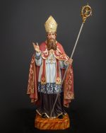 彩绘木雕-圣依西多禄（Saint Isidore）-多尺寸 - 图片 2