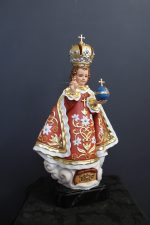 彩绘木雕-布拉格圣婴（Infant Jesus of Prague）-多尺寸 - 图片 2