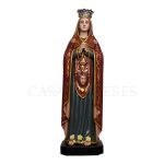彩绘木雕-苦难者之佑圣母（Our Lady Protector of the Afflicted）-多尺寸 - 图片 2