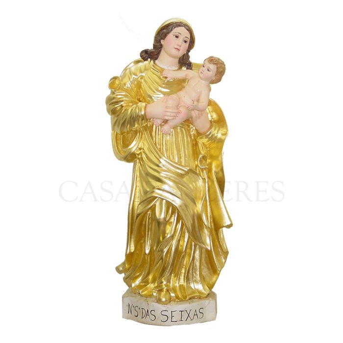 彩绘木雕-塞沙斯圣母（Our Lady of Seixas）-多尺寸 - 图片 2