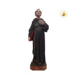 彩绘木雕-圣方济各（St. Francis）-多尺寸
