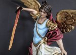 彩绘木雕-天使圣·弥额尔（Angel St. Michael）-多尺寸 - 图片 3