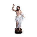 彩绘木雕-复活基督（Resurrected Christ）-多尺寸