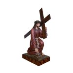 彩绘木雕-苦路耶稣（Lord of the Steps）-多尺寸