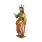 彩绘木雕-救世主基督（Christ the Savior）-多尺寸