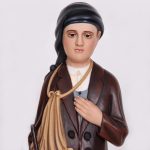 彩绘木雕-圣方济各（Saint Francis）-多尺寸 - 图片 2
