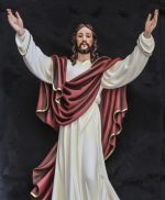 彩绘木雕-复活基督（Resurrected Christ）-多尺寸 - 图片 3