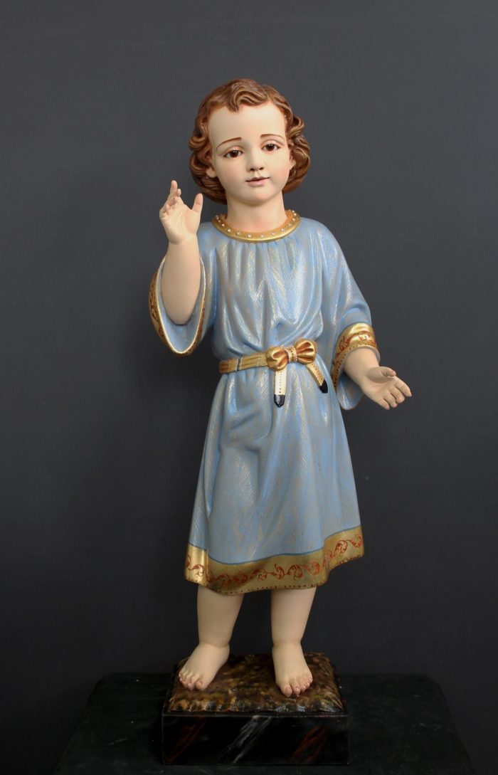 彩绘木雕-圣婴耶稣（Baby Jesus）-多尺寸 - 图片 2