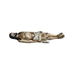 彩绘木雕-死亡基督（Dead Christ）-多尺寸