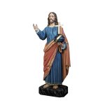 彩绘木雕-救世主基督（Christ the Savior）-多尺寸