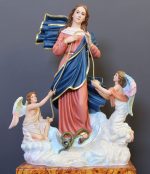 彩绘木雕-解结圣母（Our Lady Undoer of Knots）-多尺寸 - 图片 2