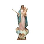 彩绘木雕-健康圣母（Our Lady of Health）-多尺寸