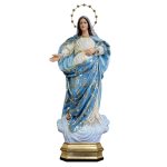 彩绘木雕-圣母玛利亚（Virgin Mary）-多尺寸