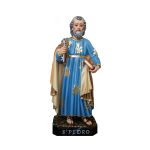彩绘木雕-圣伯多禄（St. Peter）-多尺寸