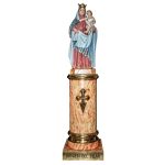 彩绘木雕-圣母·皮拉尔（Our Lady of Pilar）-多尺寸