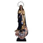 彩绘木雕-圣母无染原罪（Our Lady of the Conception）-多尺寸