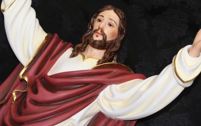 彩绘木雕-复活基督（Resurrected Christ）-多尺寸 - 图片 2