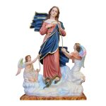 彩绘木雕-解结圣母（Our Lady Undoer of Knots）-多尺寸